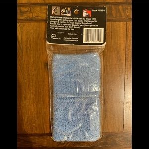 Unique Sports Wristbands (One Size) Non Allergenic Cotton Yarn Light Blue